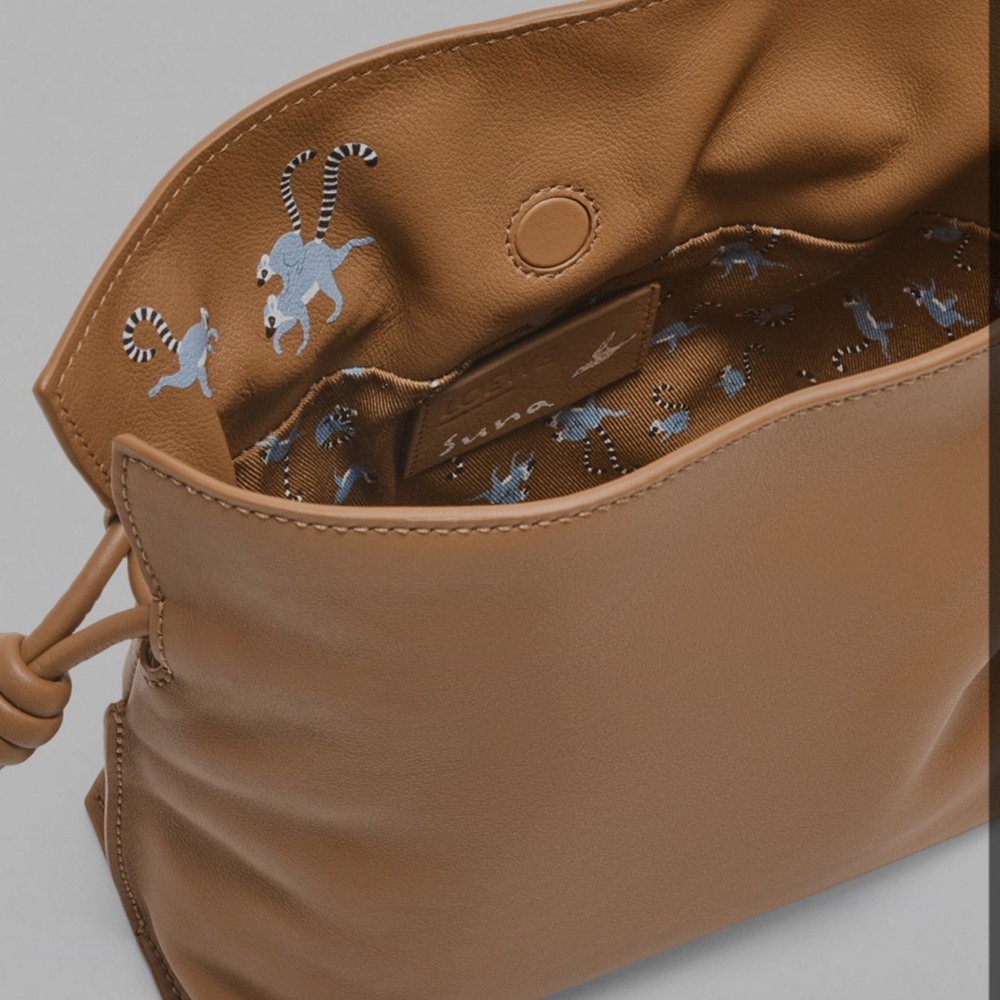 LOEWE Brown Mini Leather clutch/purse